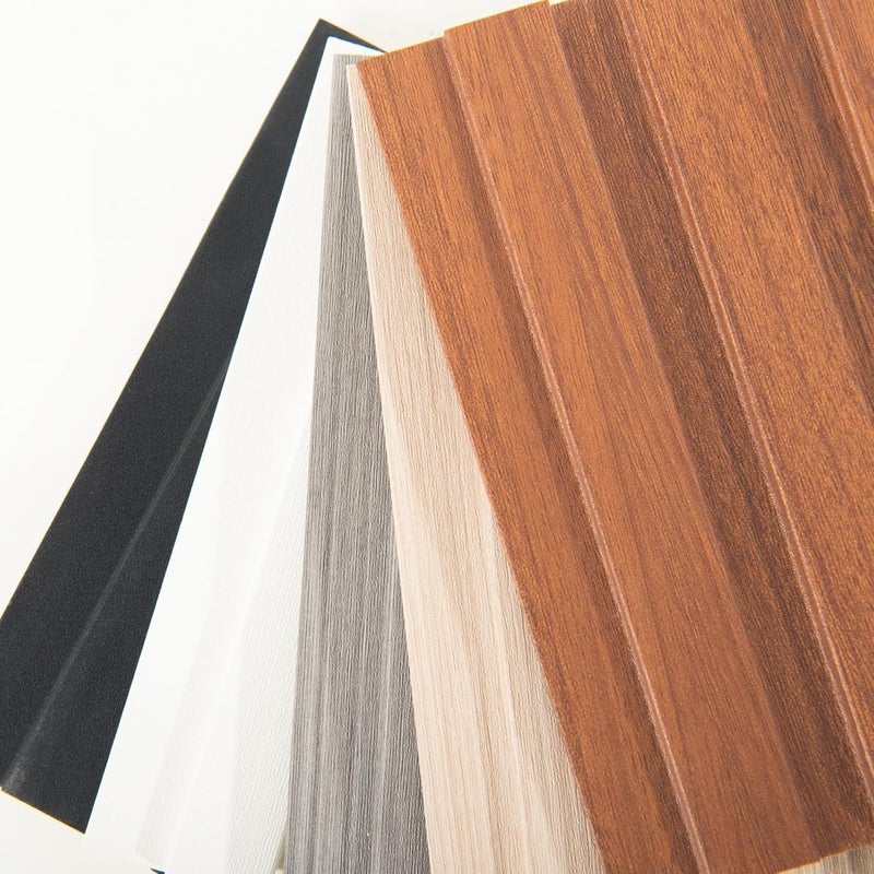Art3d Slat Wall Panels, WPC Soundproof 3D Wall Paneling for Interior Wall Decor, TV Background, Samples 5-Pack 6 x 6 in. - Image 5